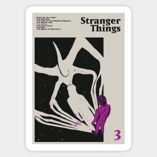 Stranger Things Season 3 Poster Art Sticker